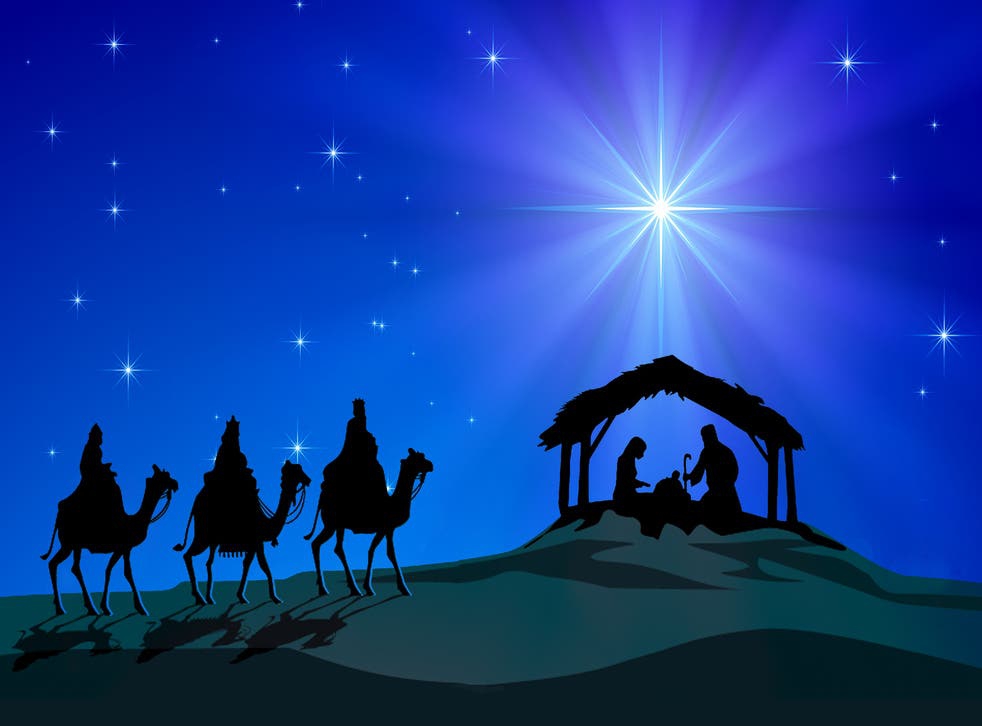 This appeared in the sky the night when Baby Jesus was born