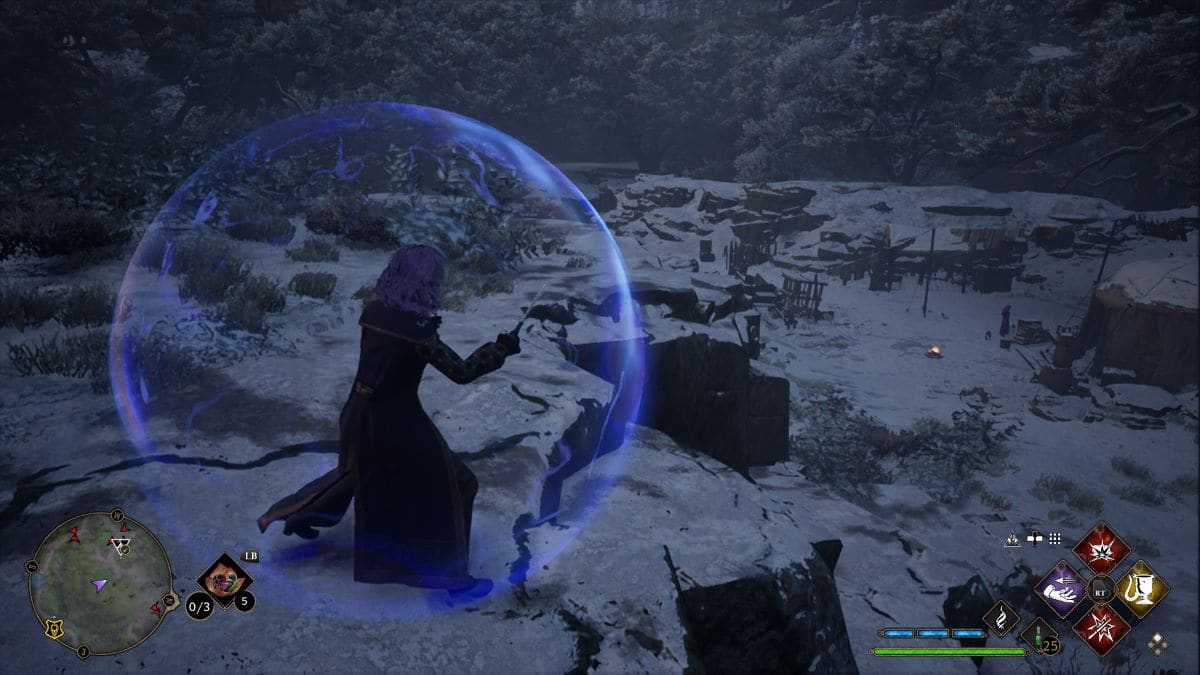 Which spell do I cast when I need to protect myself?