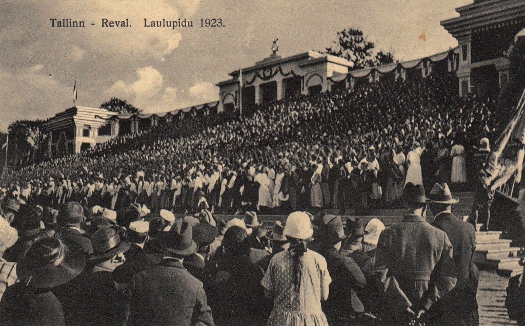It was there that the first general song festival took place in 1869.