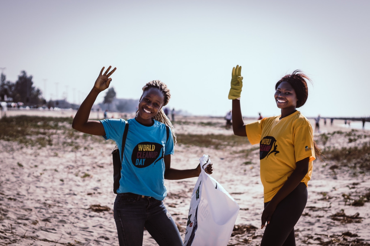 Where did the world cleanup day originate?