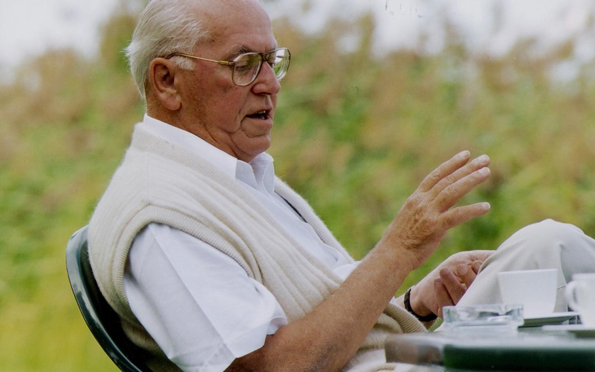 The famous quote "The situation is shit, but it is the fertilizer for our future" came from the mouth of this statesman.